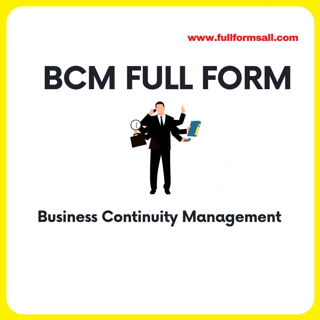 BCM FULL FORM