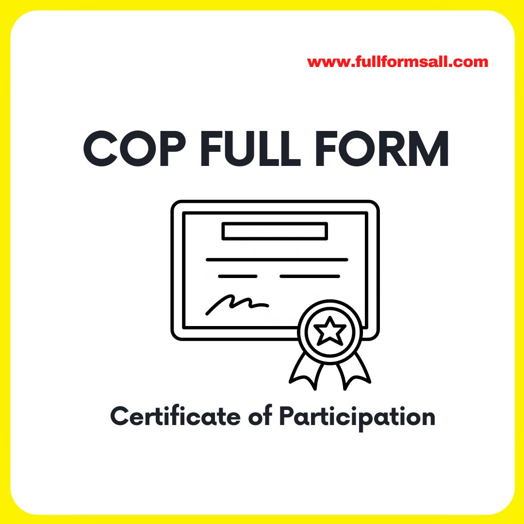 COP FULL FORM