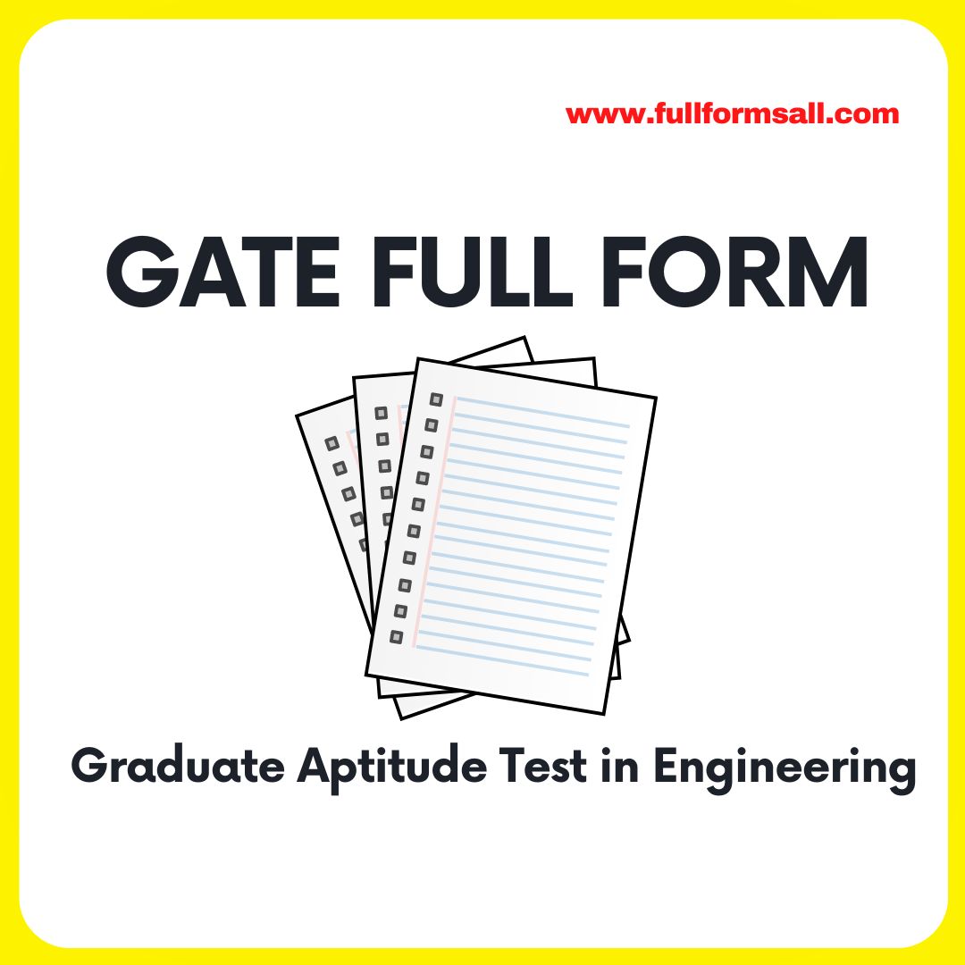 GATE FULL FORM