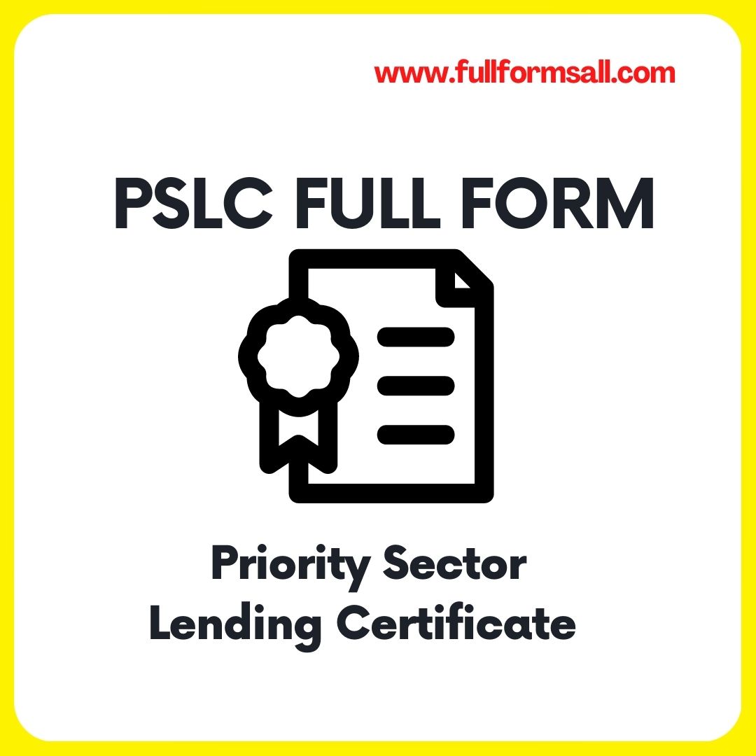 PSLC FULL FORM