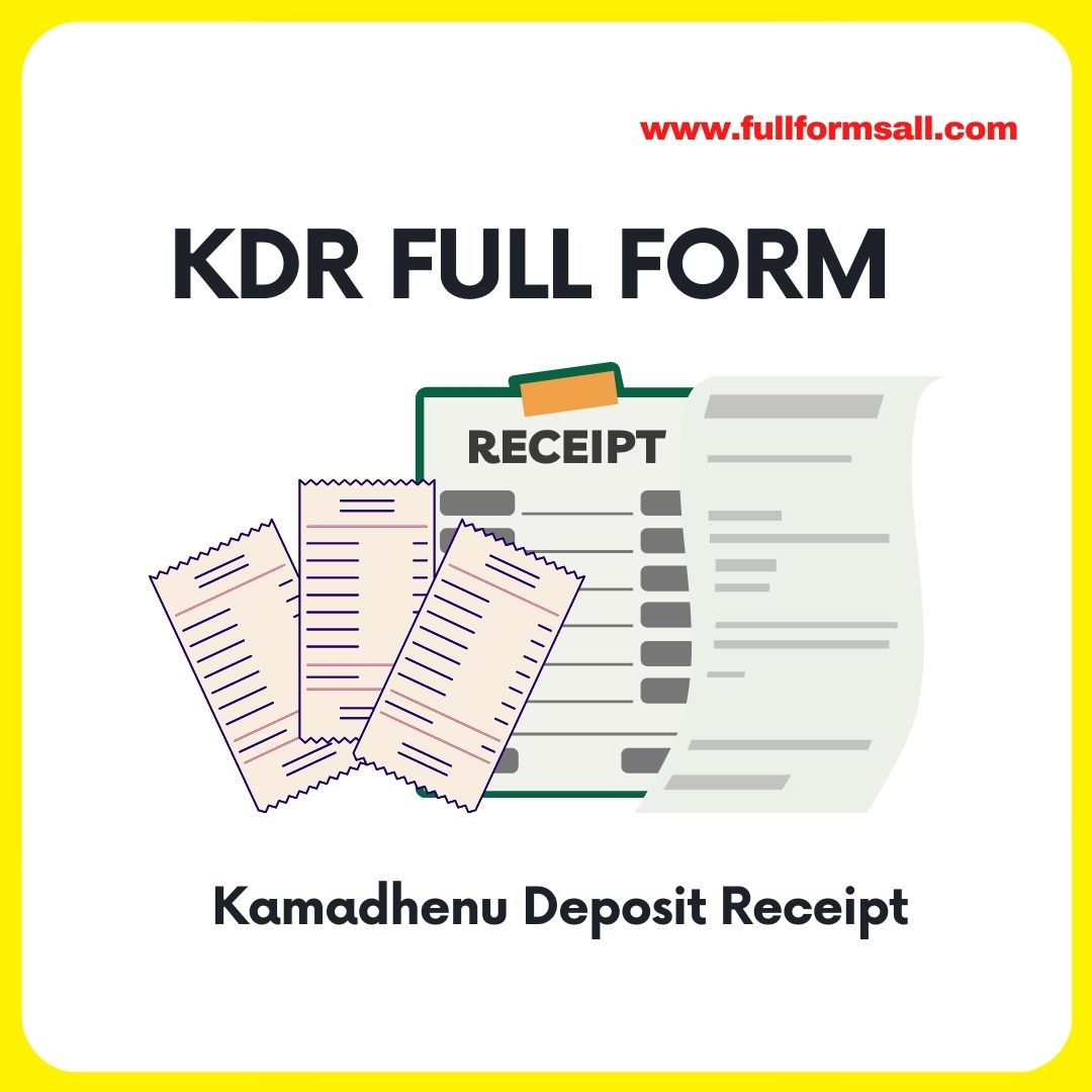 KDR FULL FORM IN BANKING