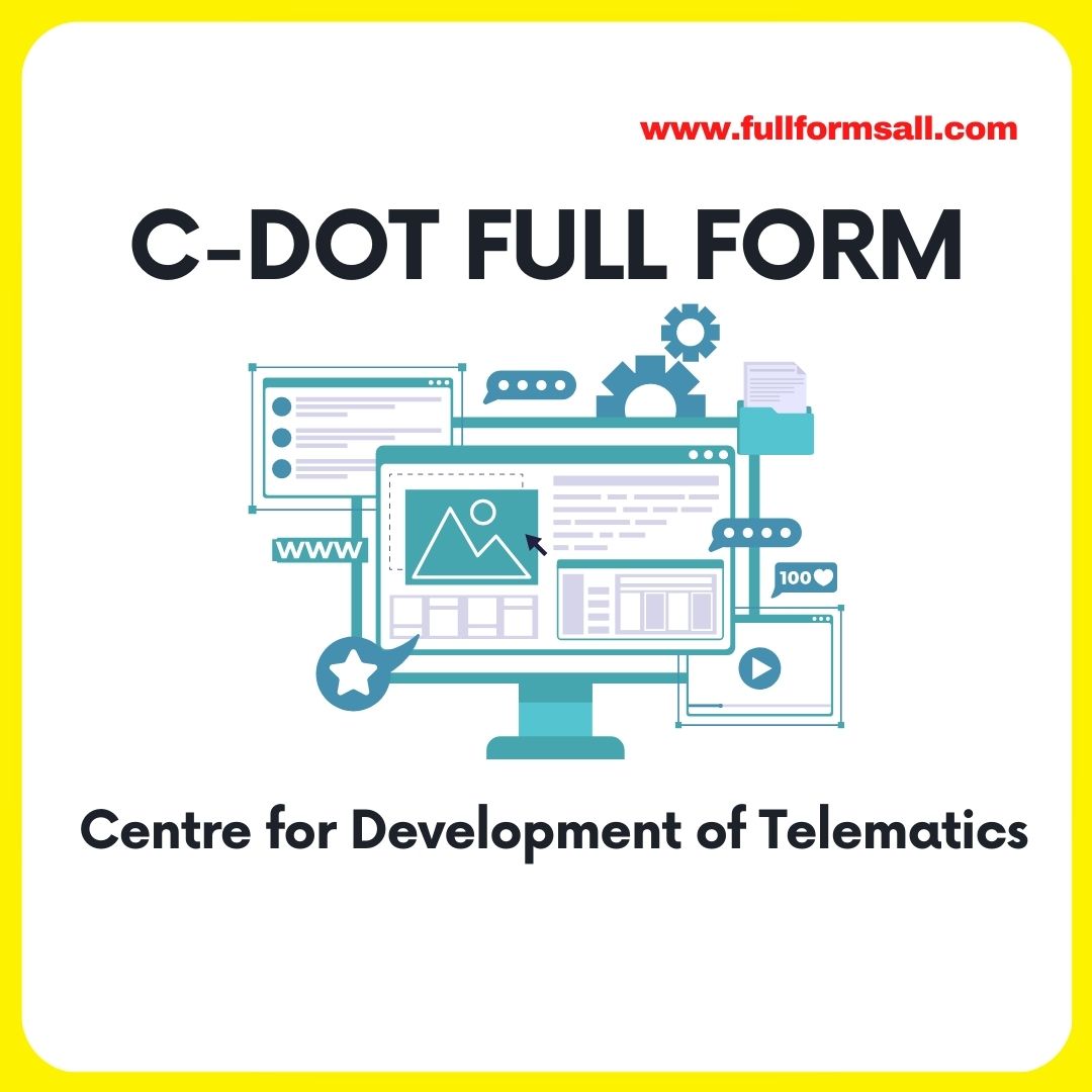 C-DOT FULL FORM