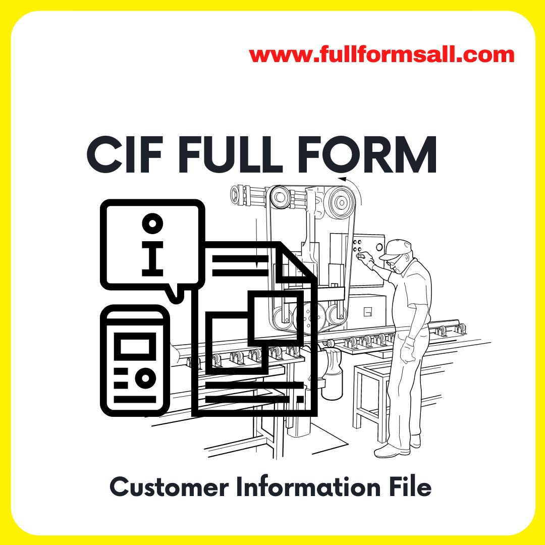 CIF FULL FORM IN BANKING