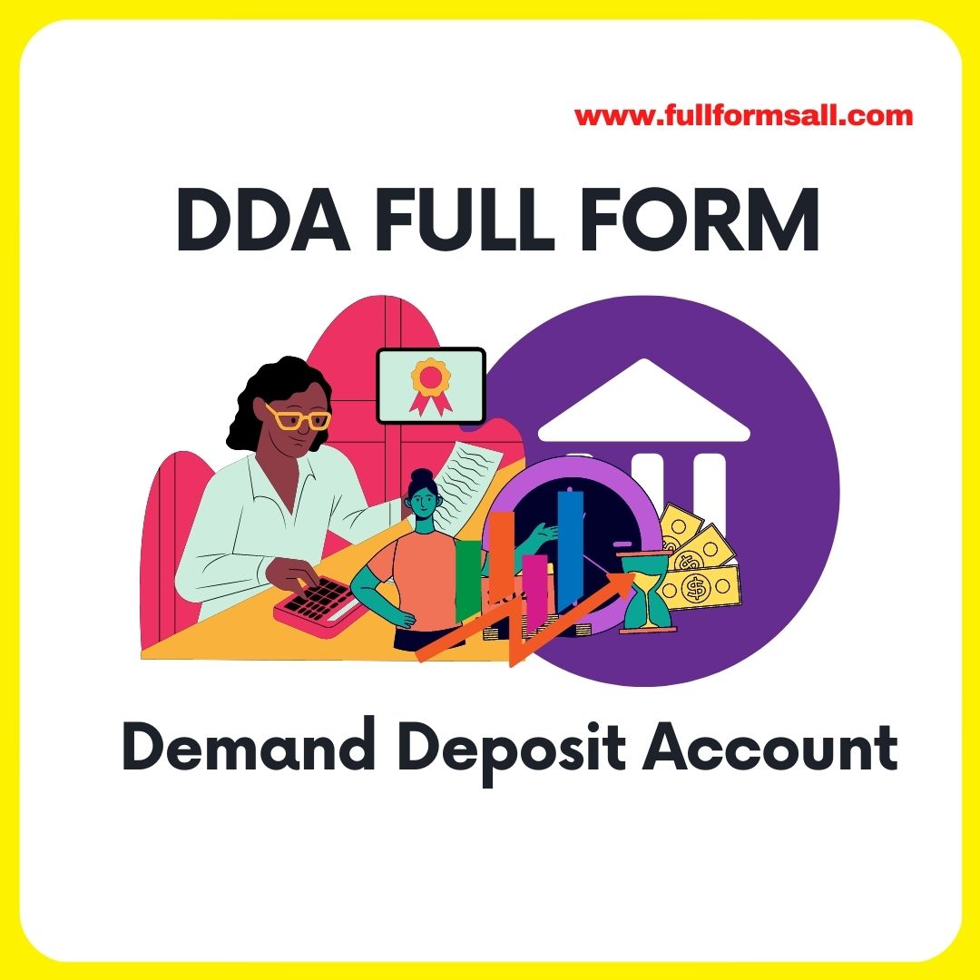 DDA FULL FORM IN BANKING