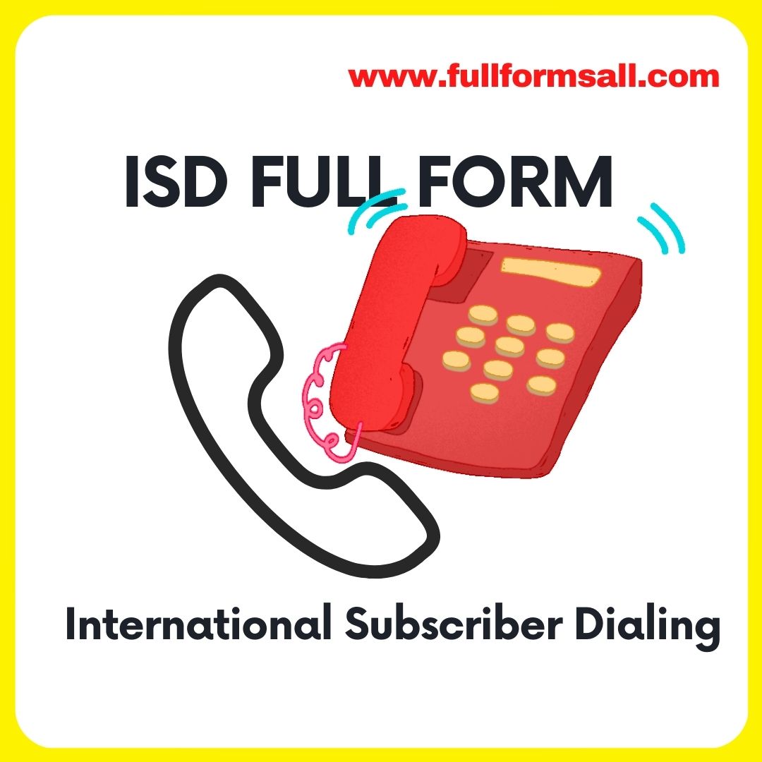 ISD FULL FORM 