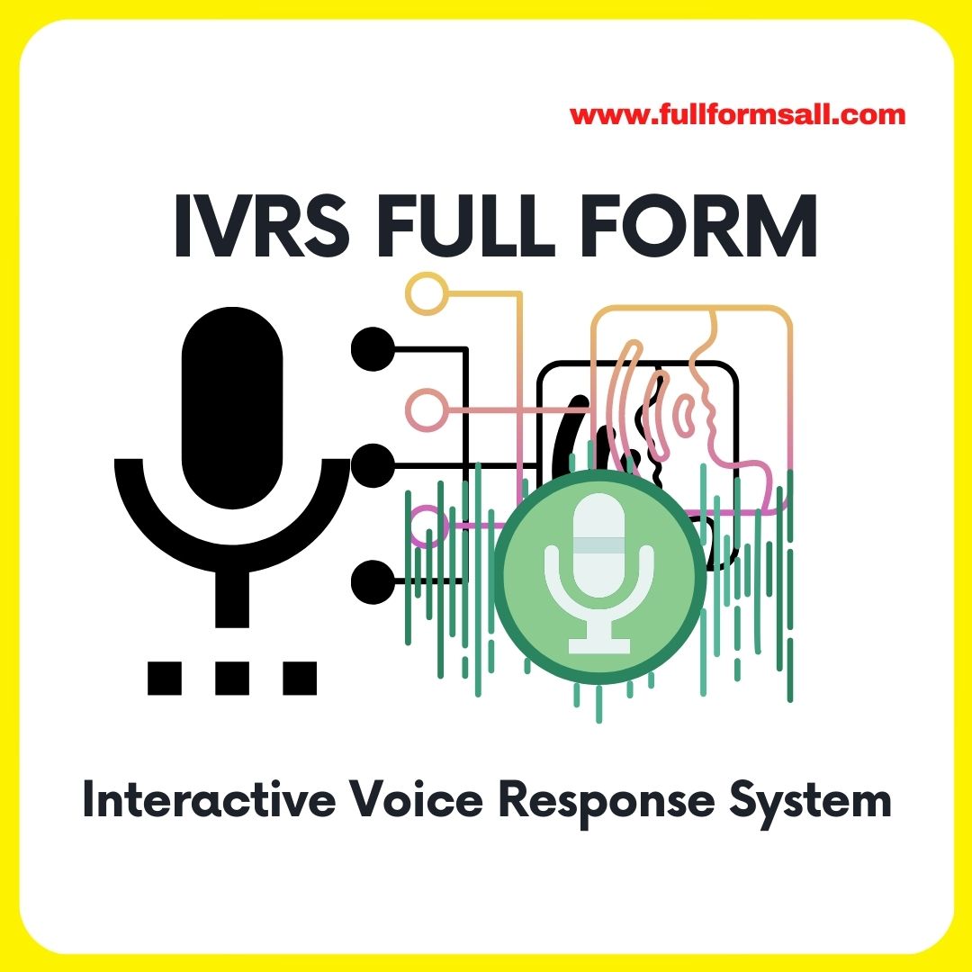 IVRS FULL FORM IN BANKING