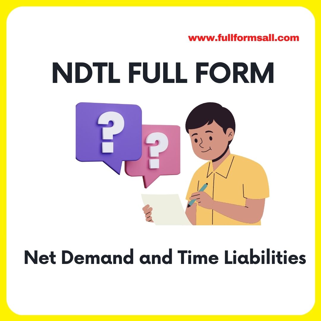 NDTL FULL FORM IN BANKING