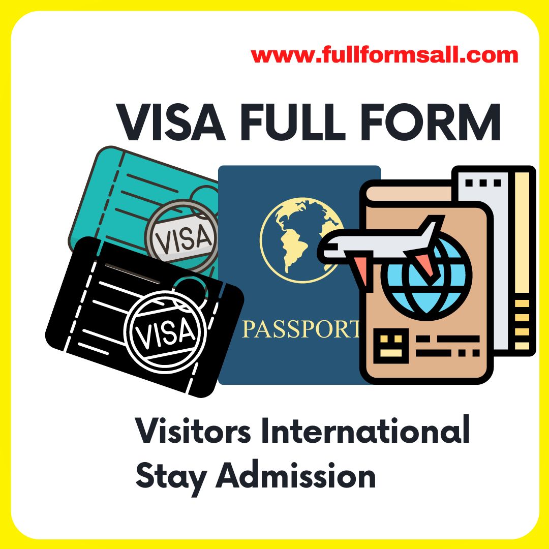 VISA FULL FORM FULLFORMSALL