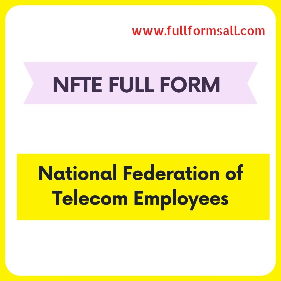 NFTE FULL FORM 