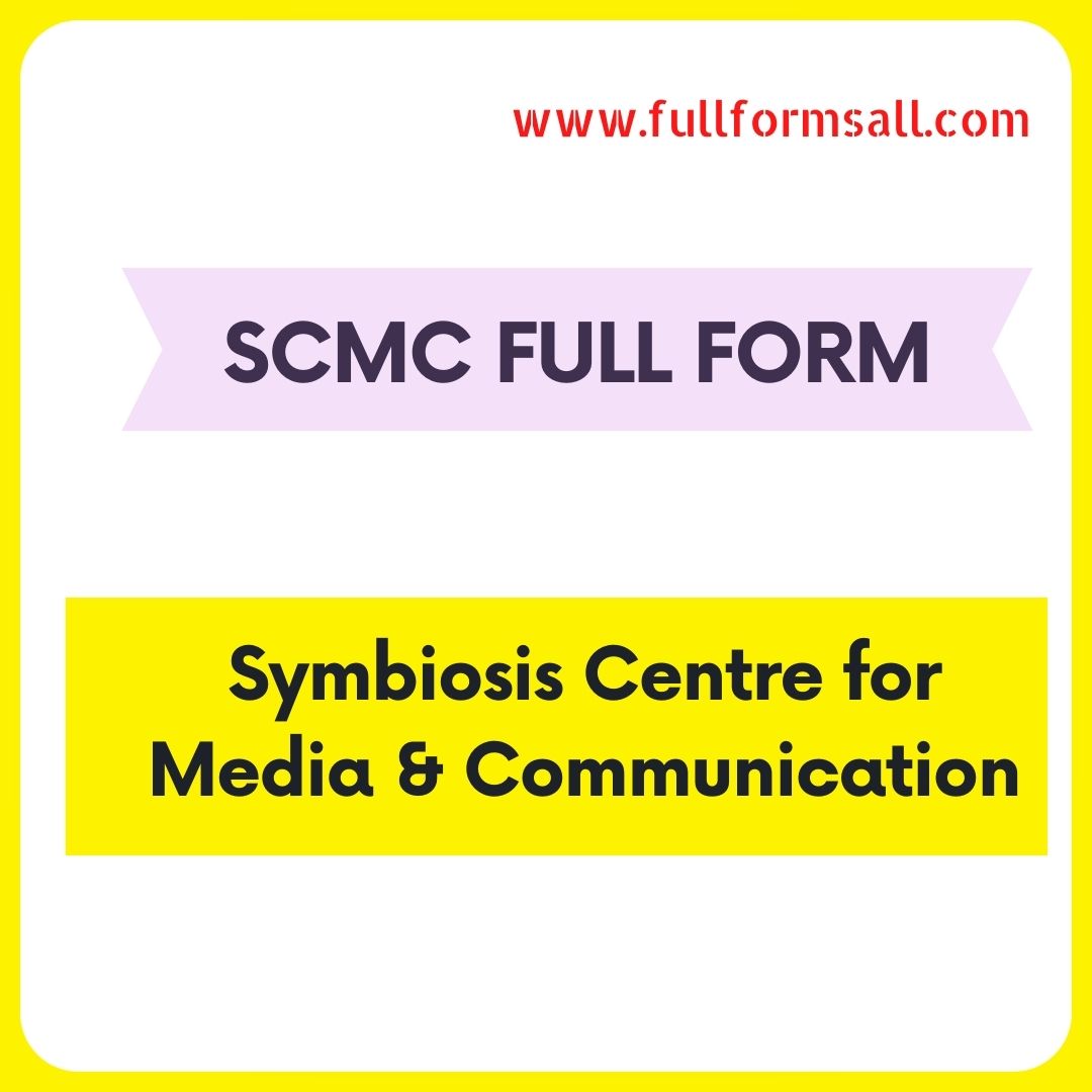 SCMC FULL FORM 